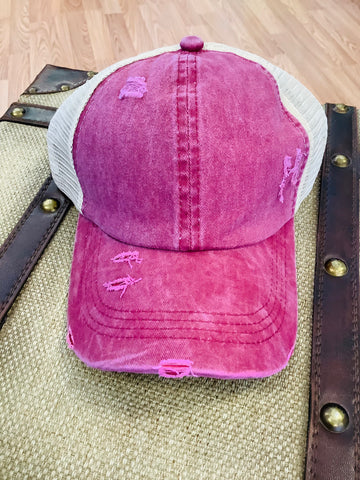 Maroon Hat