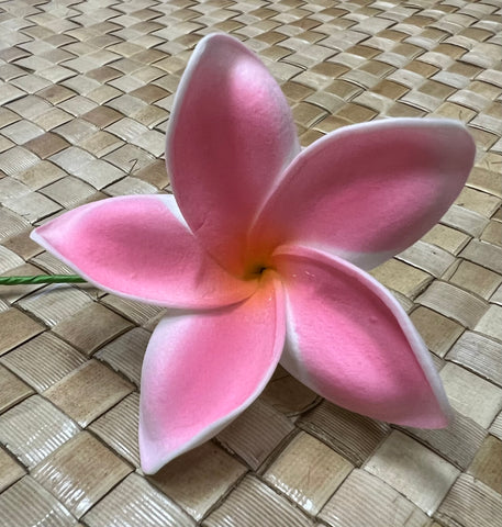 2.25” Pink Plumeria Small Tilt Size